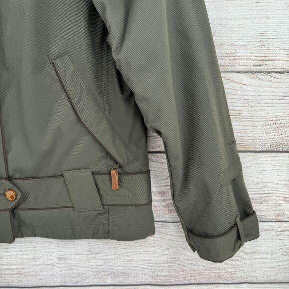 Columbia Convert Snowboard Jacket Womens Medium Olive Green Full Zip - Picture 6 of 12